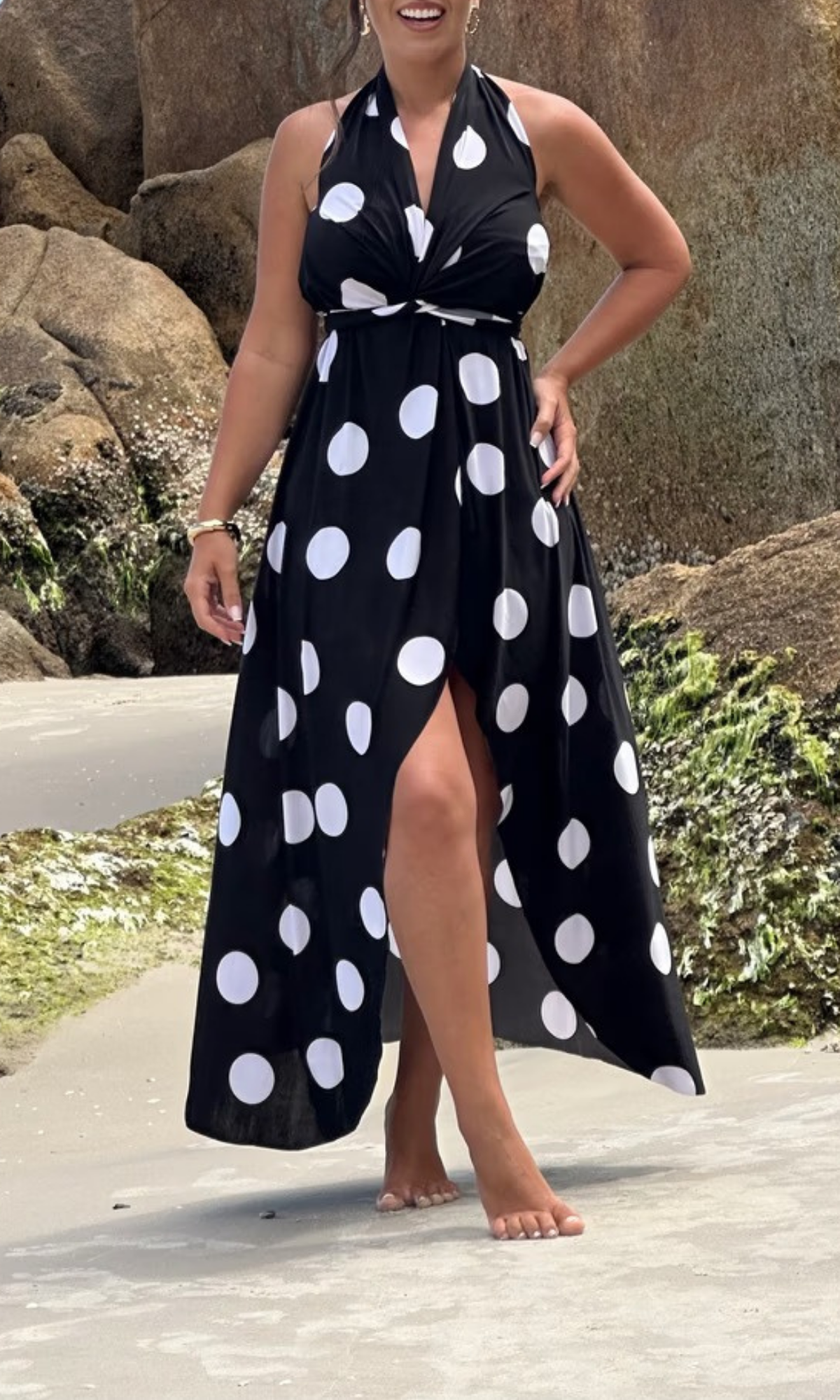 Saída Longa - Poá P&B