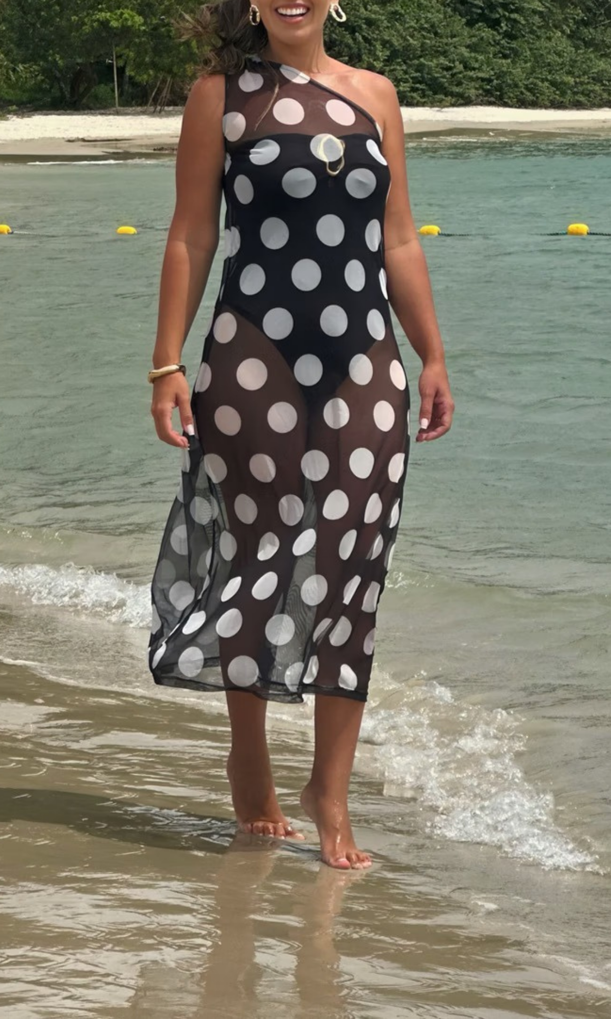 Vestido CHARM POÁ PRETO